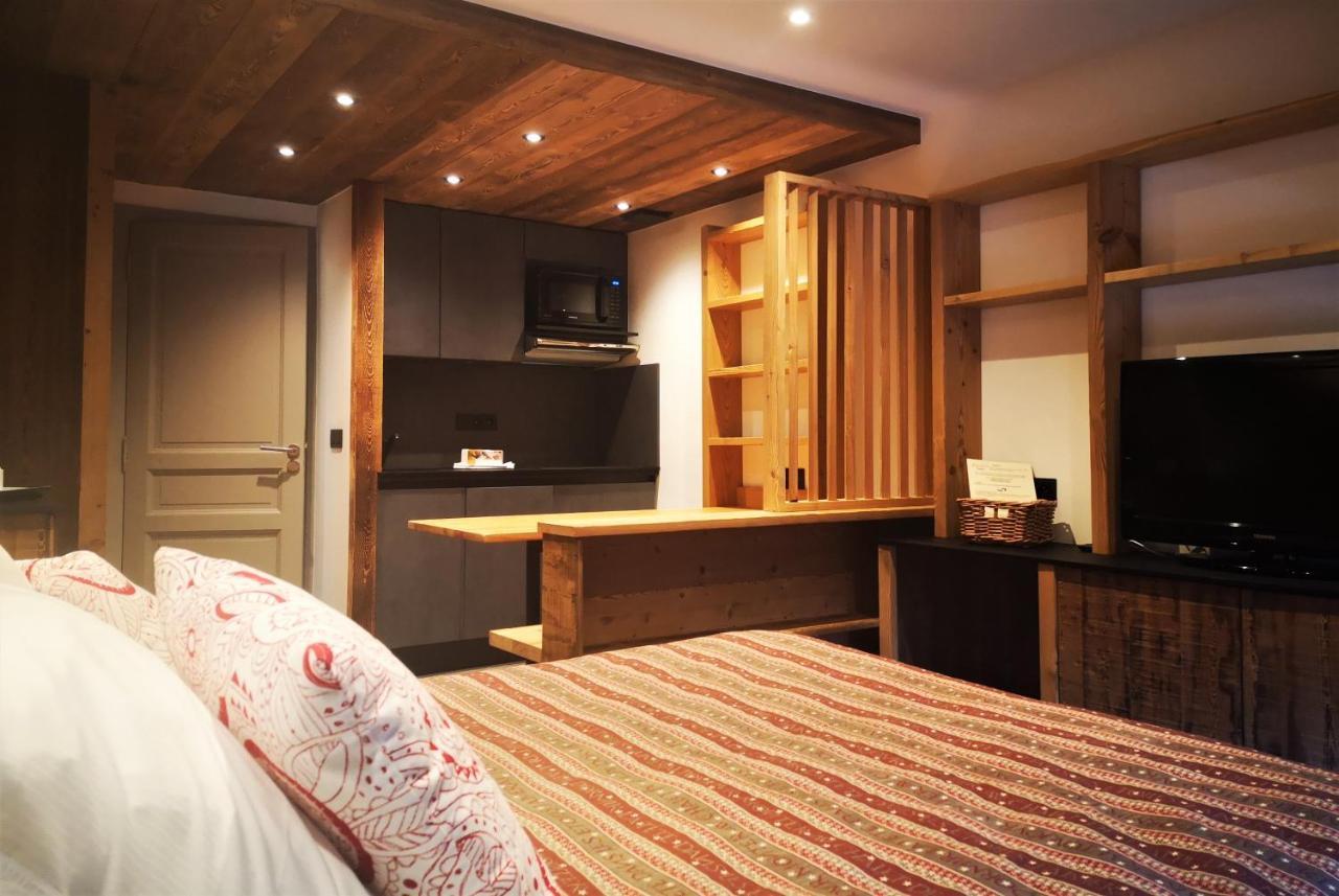 Alliey & Spa Piscine Appart-Hotel Serre Chevalier 蒙乃第耶-勒潘 外观 照片
