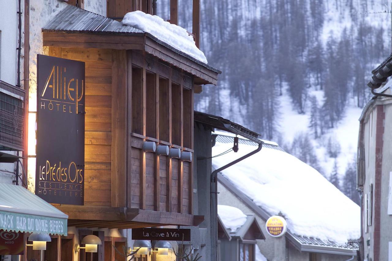 Alliey & Spa Piscine Appart-Hotel Serre Chevalier 蒙乃第耶-勒潘 外观 照片