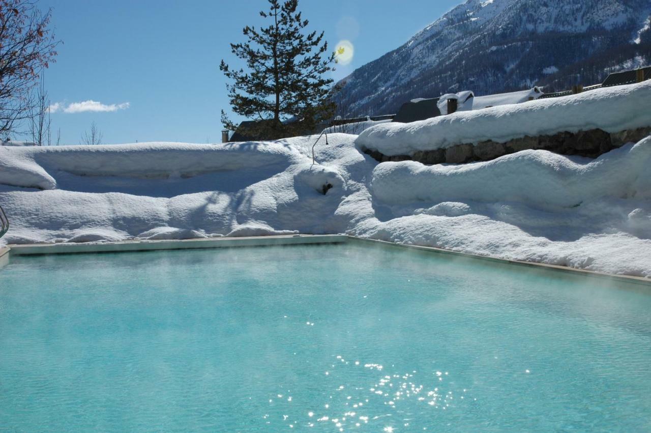 Alliey & Spa Piscine Appart-Hotel Serre Chevalier 蒙乃第耶-勒潘 外观 照片